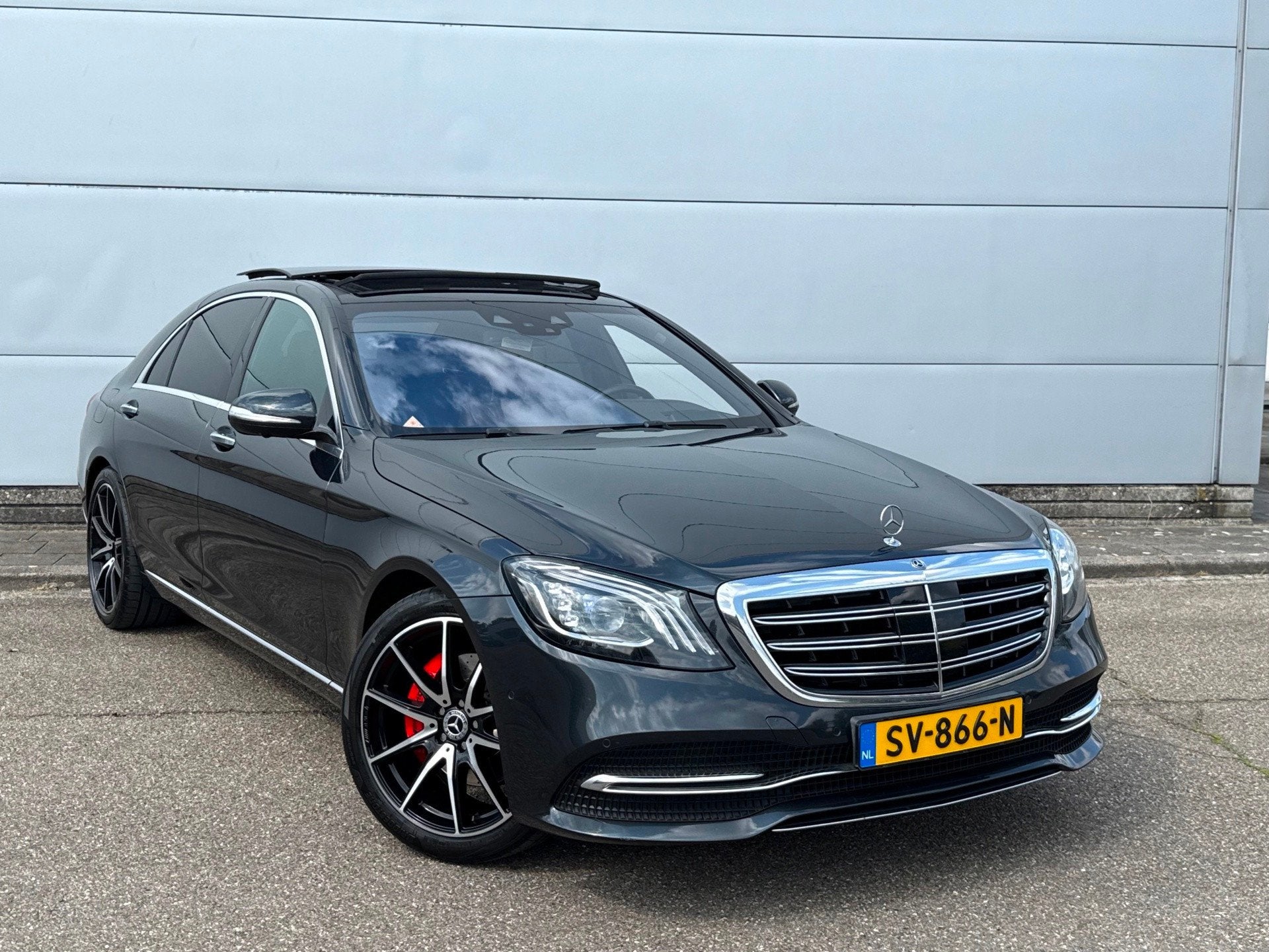 Mercedes-Benz S-klasse S350d Lang (bj 2018) 20” AMG|HuD|BU, Automaat, Achterwielaandrijving, Gebruikt, Euro 6