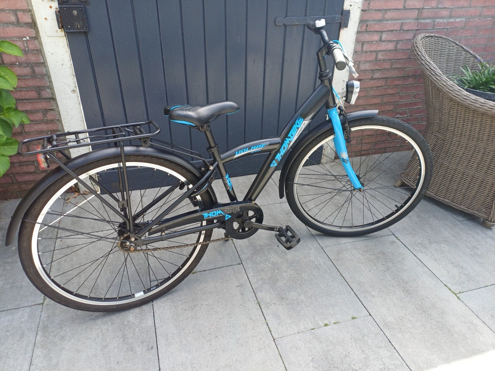 Volare Thombike 26 inch kinderfiets, zo goed als nieuw, Terugtraprem, Versnellingen, Minder dan 49 cm, Zo goed als nieuw
