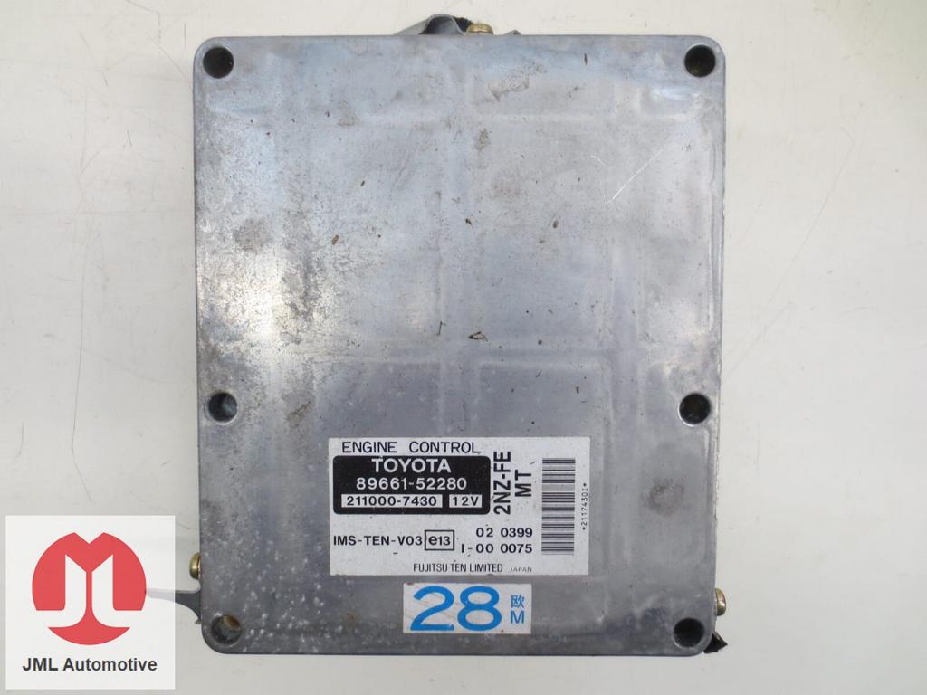 COMPUTER MODULE ECU MOTORMANAGEMENT TOYOTA YARIS VERSO, Gebruikt, -, -, Ophalen of Verzenden