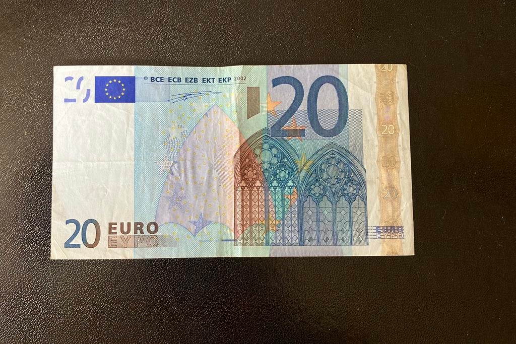 €20,- Duisenberg - Nederland - Gebruikt, Ophalen of Verzenden, Overige landen