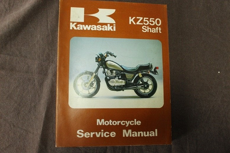 Kawasaki KZ550 Spectre shaft drive 1983 1987  service manual, Motoren, Ophalen of Verzenden, Kawasaki