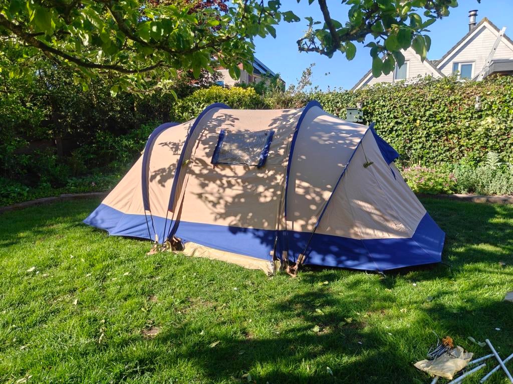 Vrijbuiter tent Aloha duo, Caravans en Kamperen, Tenten, Ophalen, Gebruikt, Tot en met 4