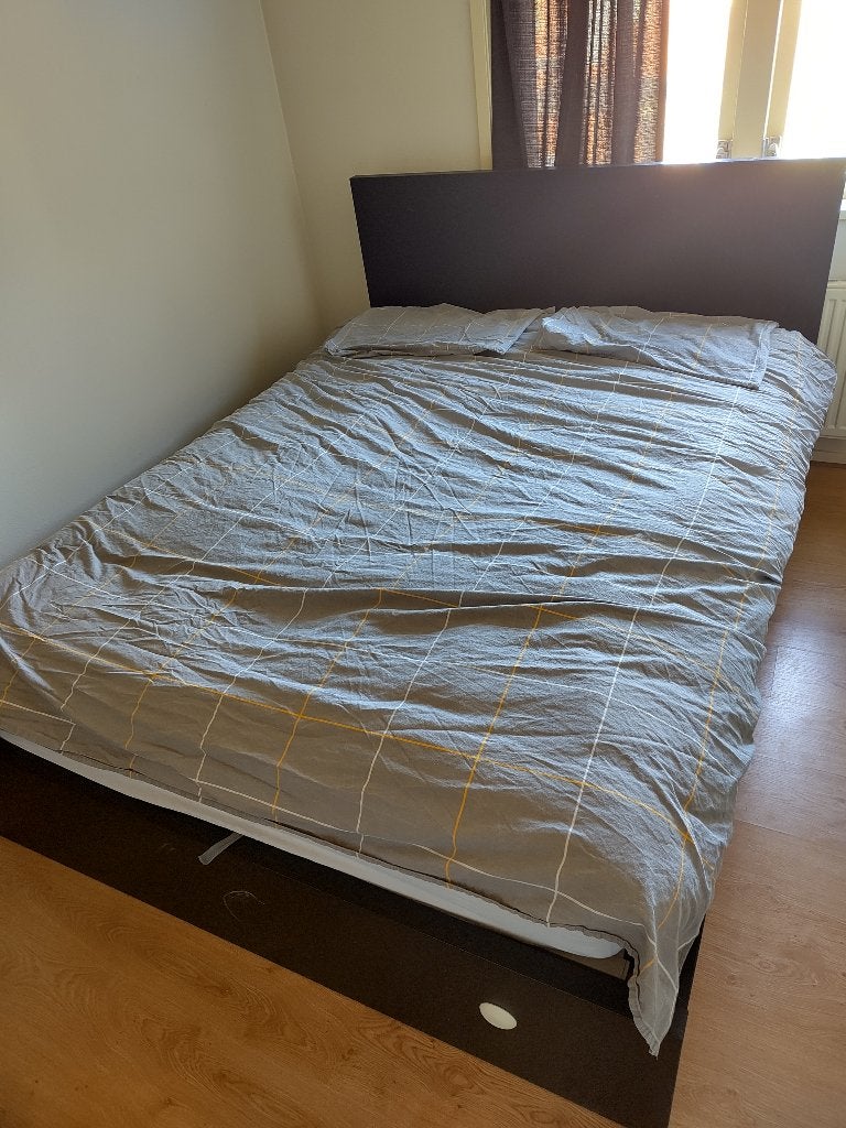 Foto 6 van Tweepersoonsbed met hoofdbord en opbergruimte, incl. matras
