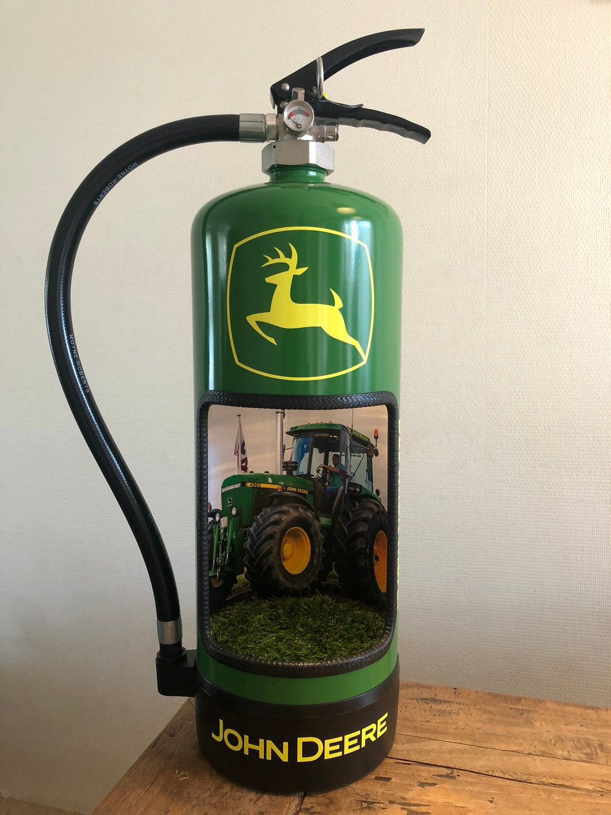 John Deere brandblusser lamp, Verzamelen, Ophalen of Verzenden, Nieuw, Lichtbak of (neon) lamp