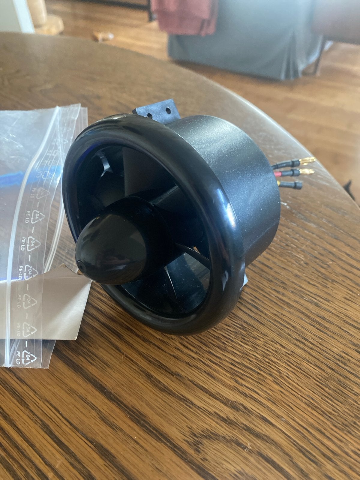 WeMoTec Midi Fan met Dymond IL 3650 1500 motor, Ophalen of Verzenden, Gebruikt, Elektro