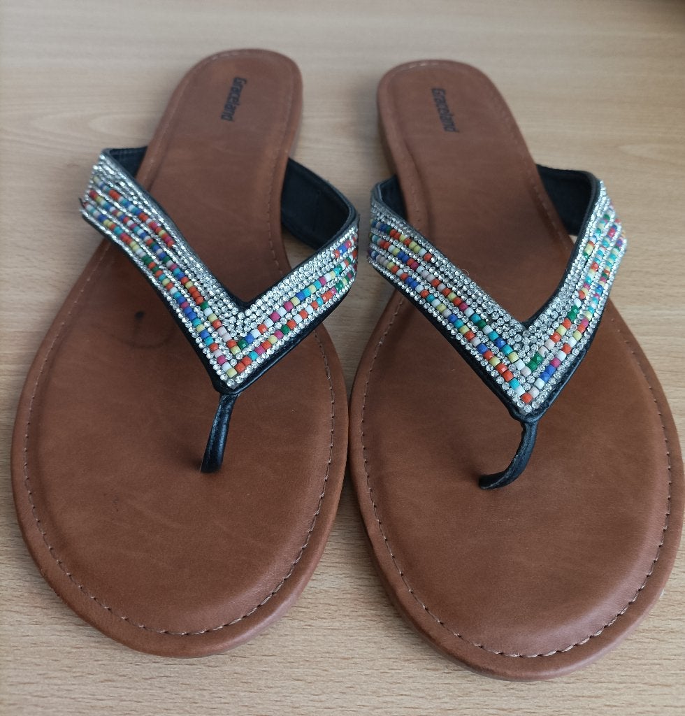 Graceland teenslippers maat 44, Kleding | Dames, Schoenen, Slippers, Overige kleuren, Nieuw, Ophalen of Verzenden