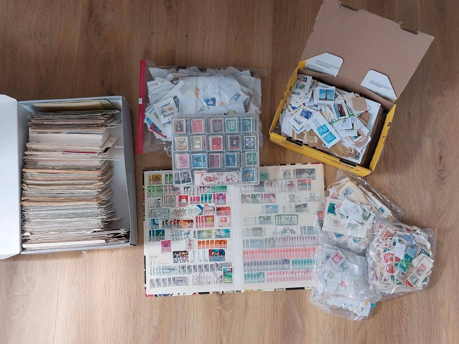 Grote partij postzegels Wereld, Postzegels en Munten, Postzegels | Volle albums en Verzamelingen, Ophalen of Verzenden, Nederland en Buitenland