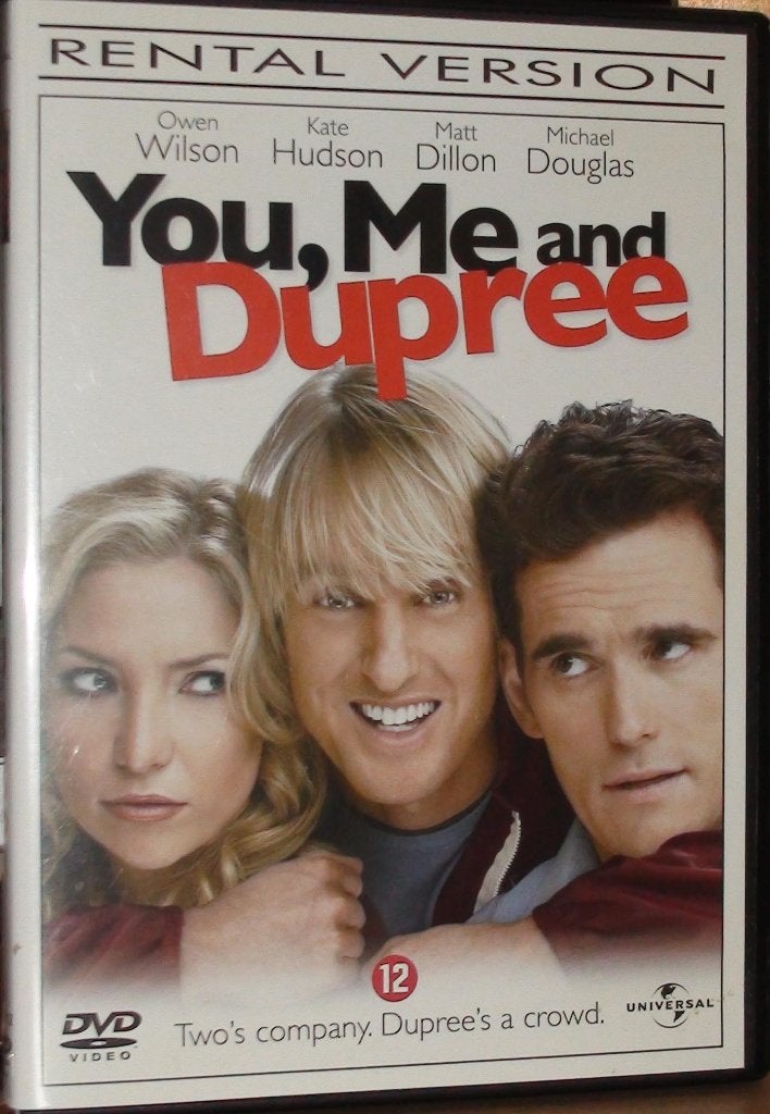 dvd you me and dupree, Alle leeftijden, Ophalen of Verzenden, Zo goed als nieuw, Romantische komedie