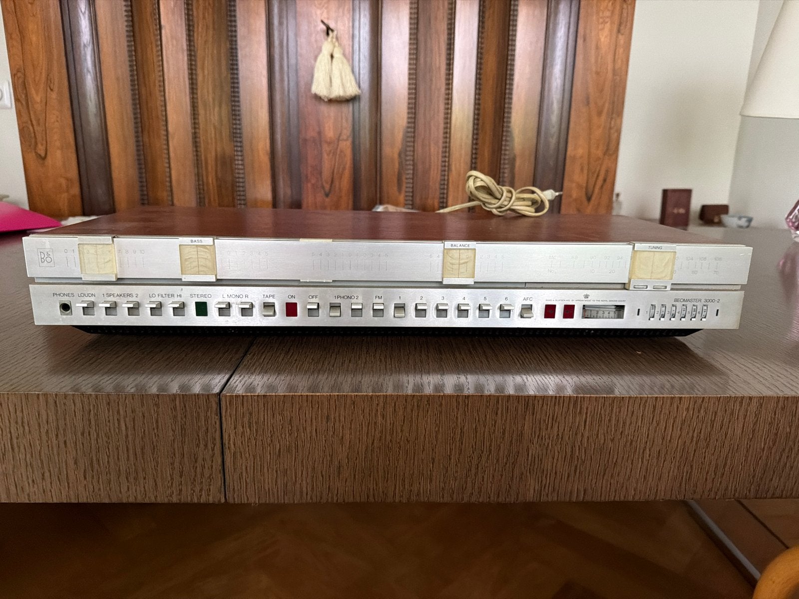 Vintage Bang & Olufsen Beomaster 3000, Overige merken, Gebruikt, Ophalen of Verzenden, Minder dan 60 watt