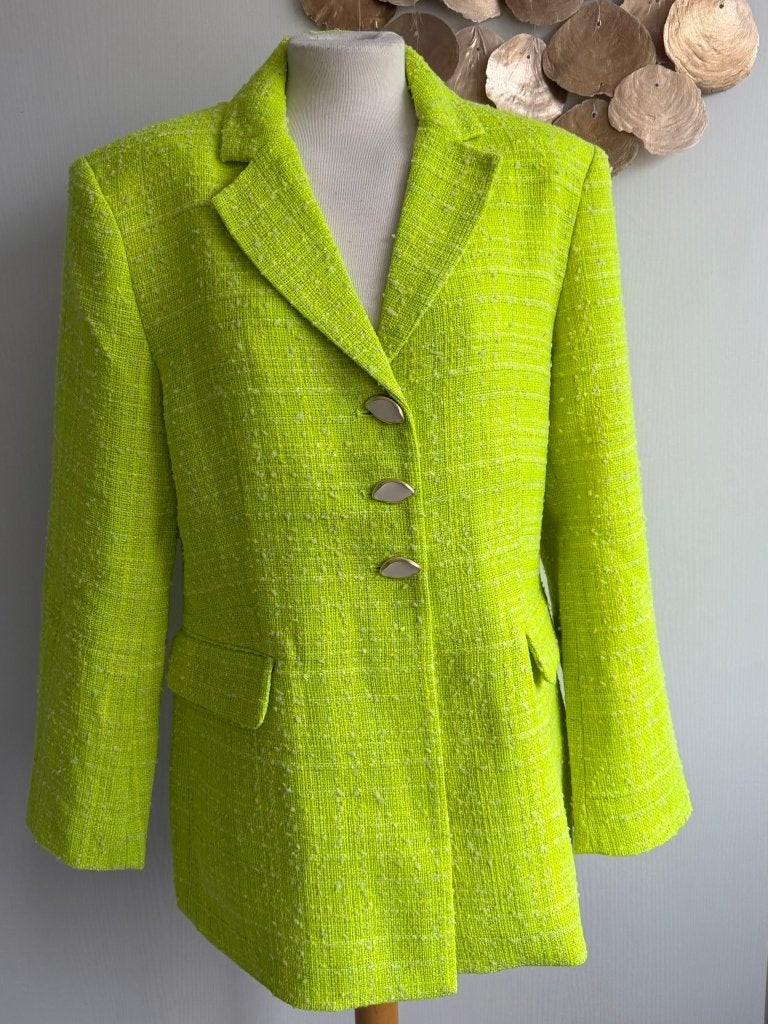 NIEUW > Geweldige Fabienne Chapot Blazer (40) / Kleur Lime, Maat 38/40 (M), Verzenden, Nieuw, Fabienne Chapot