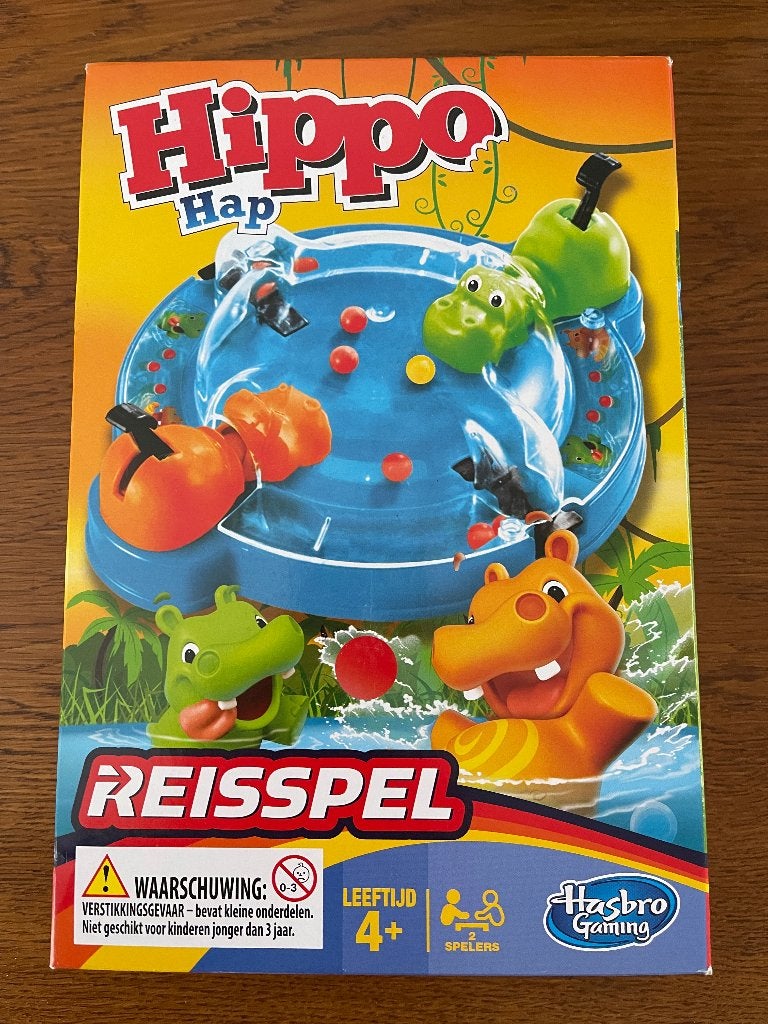 "Hippo Hap" 'Hasbro Gaming' Nieuw, Ophalen of Verzenden, Nieuw, Reisspel