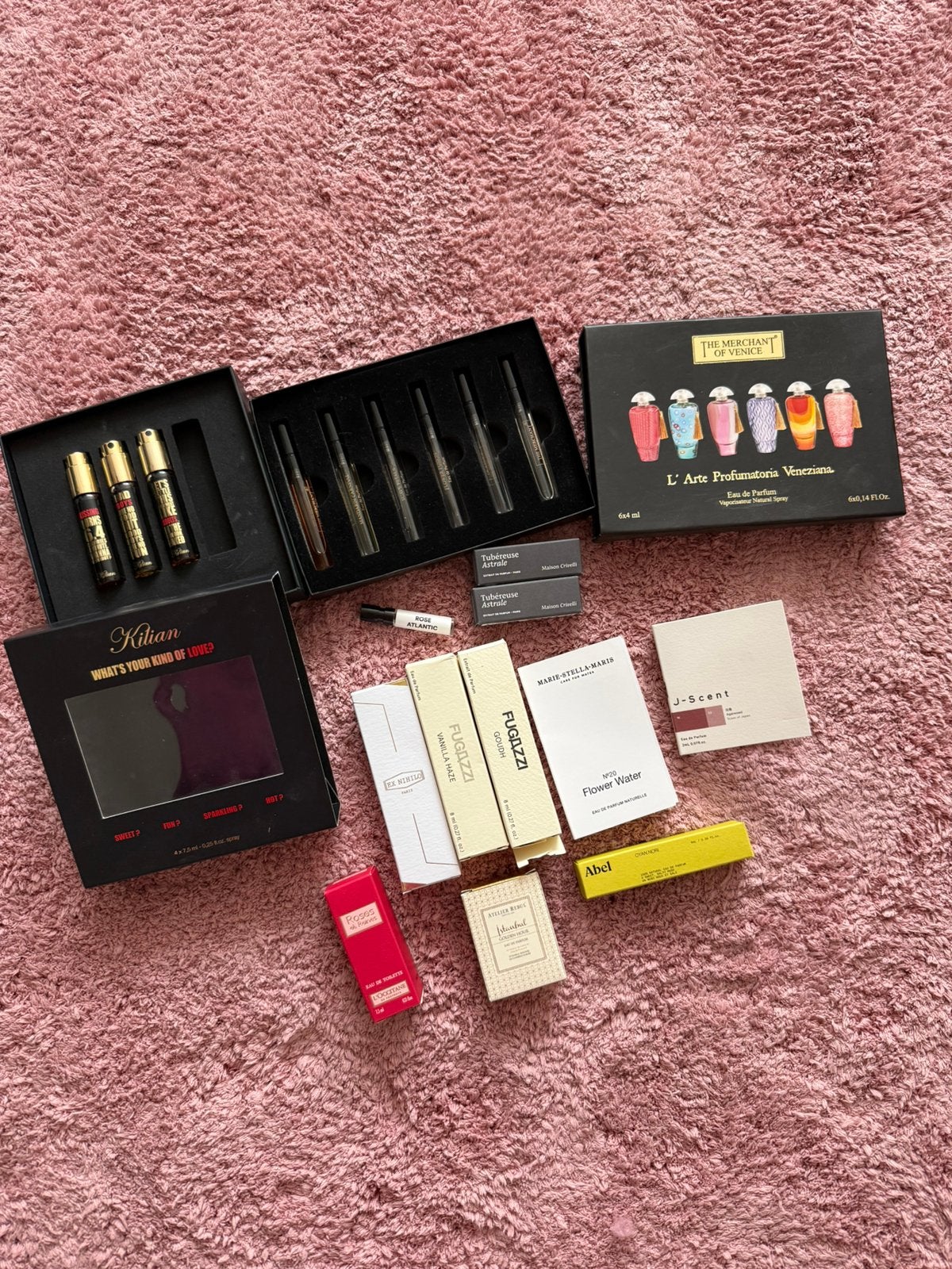 Luxe parfum samples, discovery sets KilianFugazzi, Ex Nihilo, Ophalen of Verzenden, Zo goed als nieuw