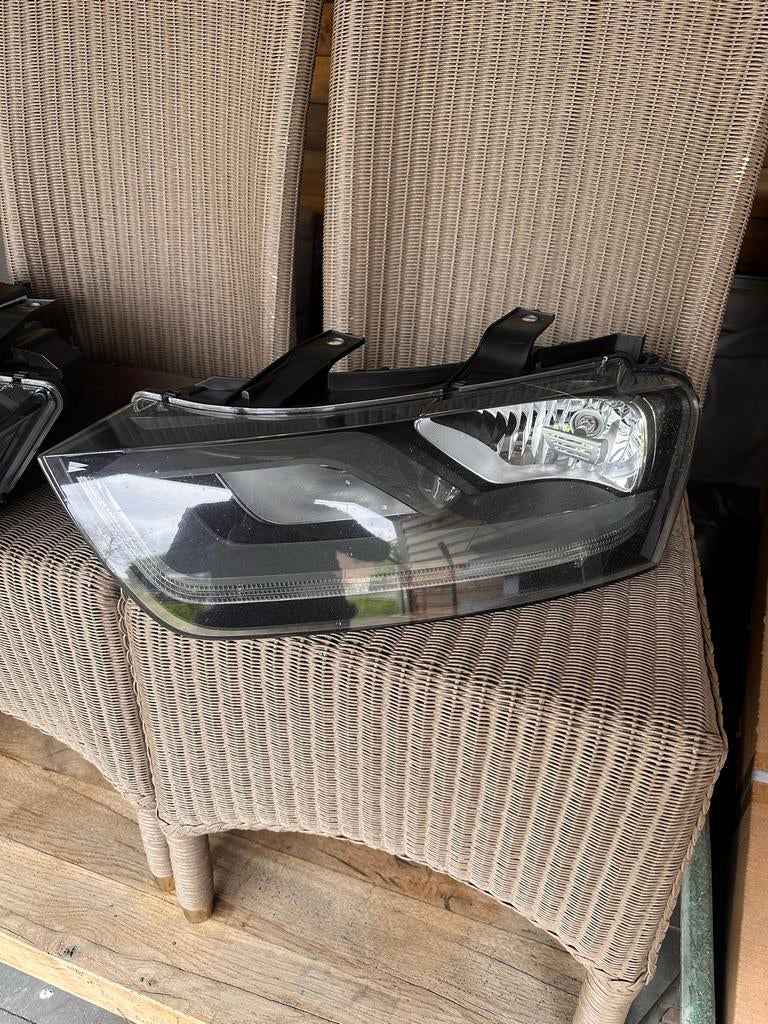 Halogeen Koplampen Links en Rechts Audi Q3 8U (2011-2014), Ophalen of Verzenden, Gebruikt, Audi