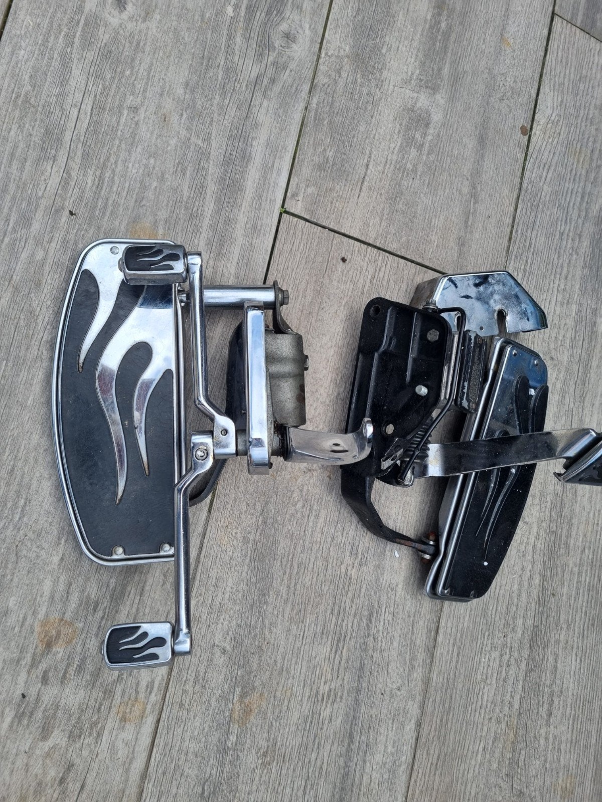 Floorboard set softail en fatboy evo, Ophalen of Verzenden