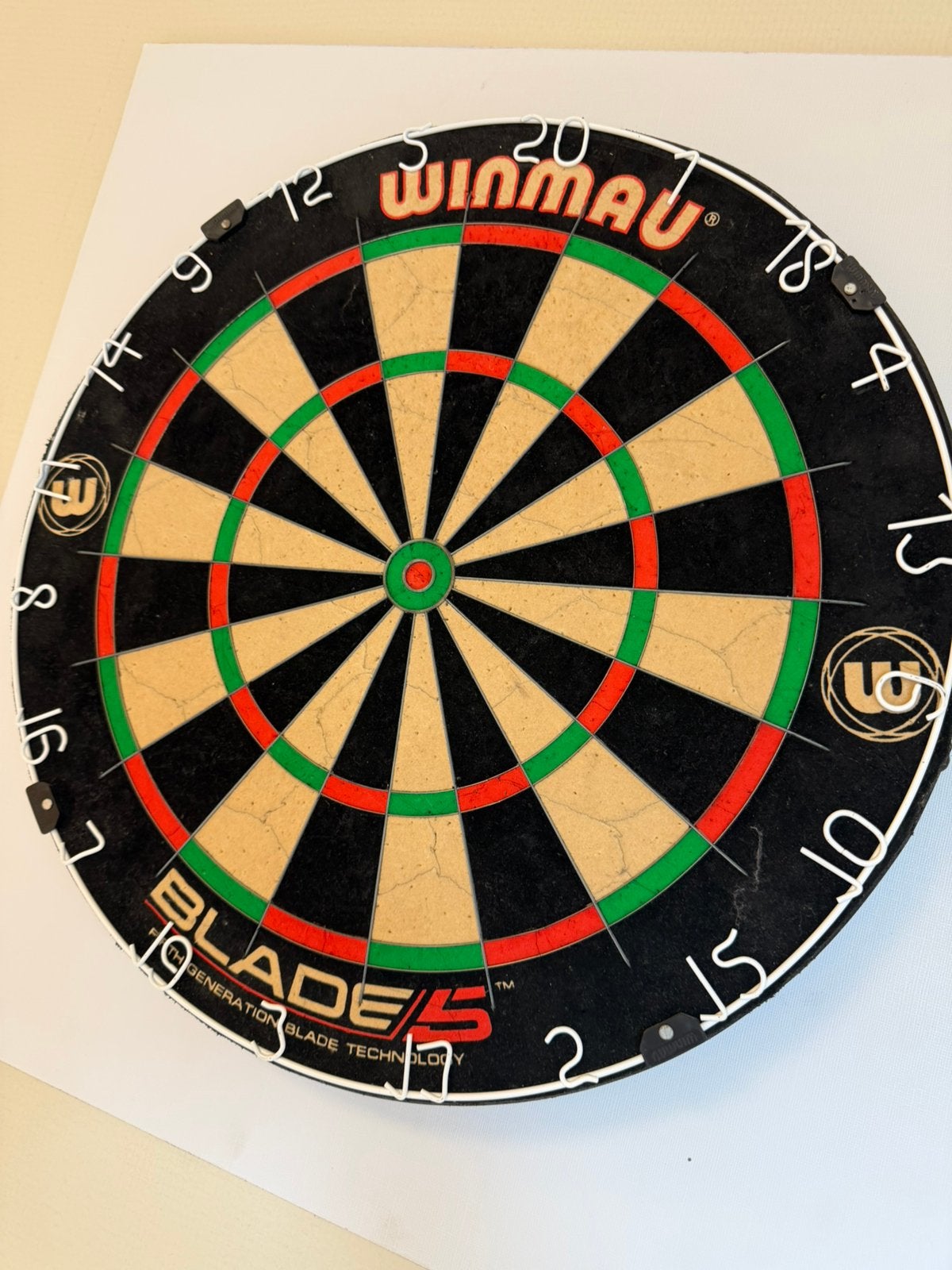 Winmau Blade 5 Dartbord (praktisch nieuw!), Verzenden, Nieuw, Dartbord