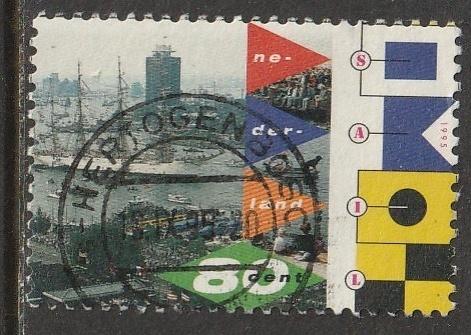 Nederland 1995 1648 Seinvlaggen, Gest Den Bosch, Ophalen of Verzenden, Na 1940, Gestempeld