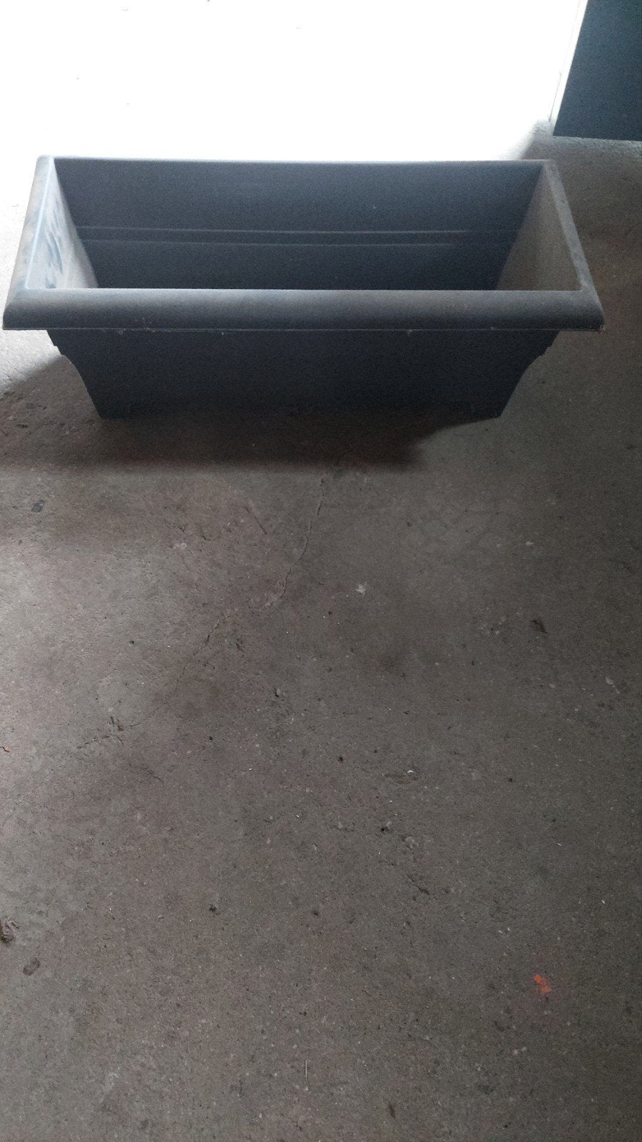 Bloembak - plantenbak - kunststof, Ophalen, Hout, Balkon, Minder dan 30 cm