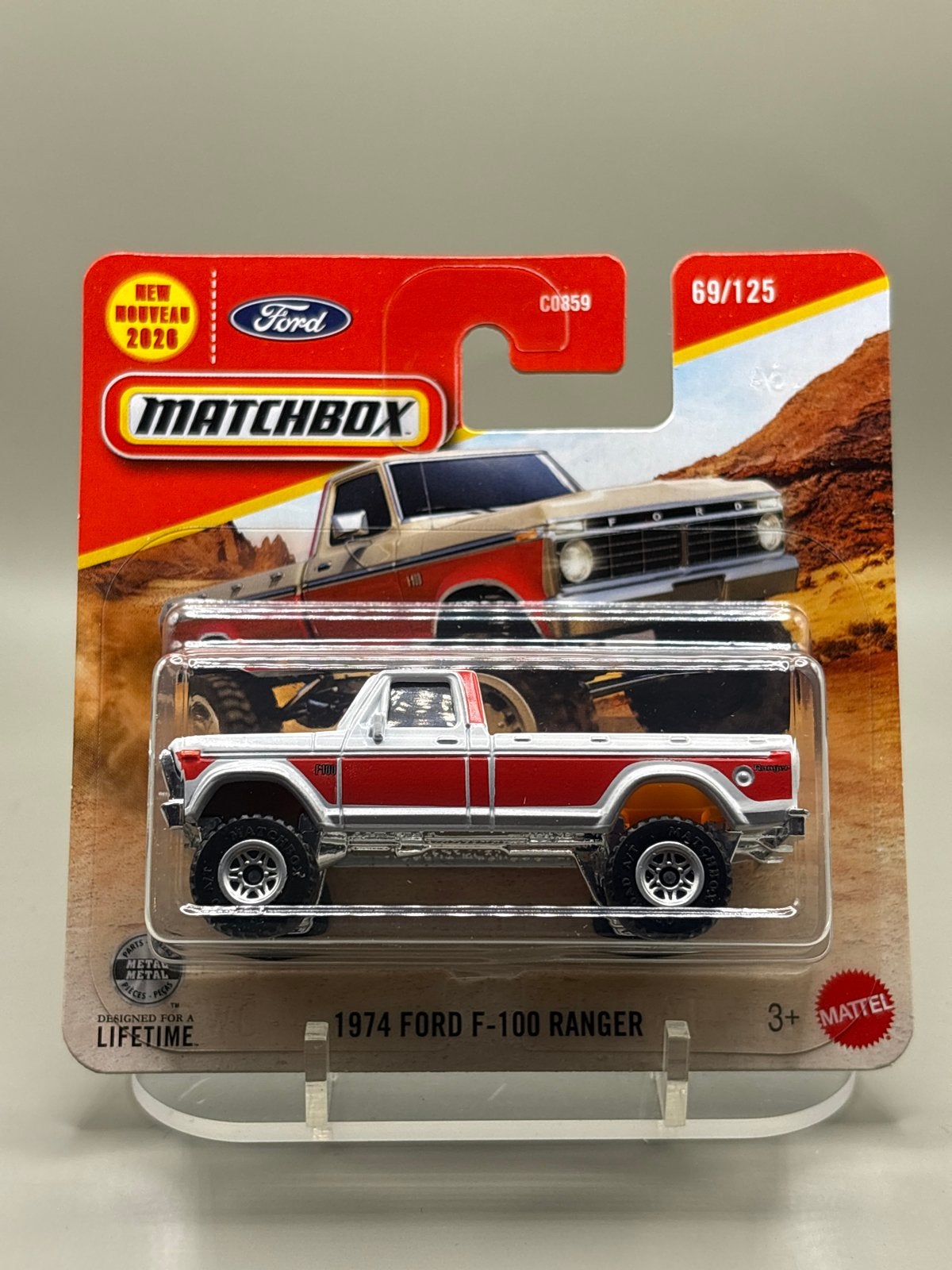 Matchbox 1974 Ford F-100 Ranger - Nieuw in verpakking, Auto, Verzenden, Nieuw, Mattel