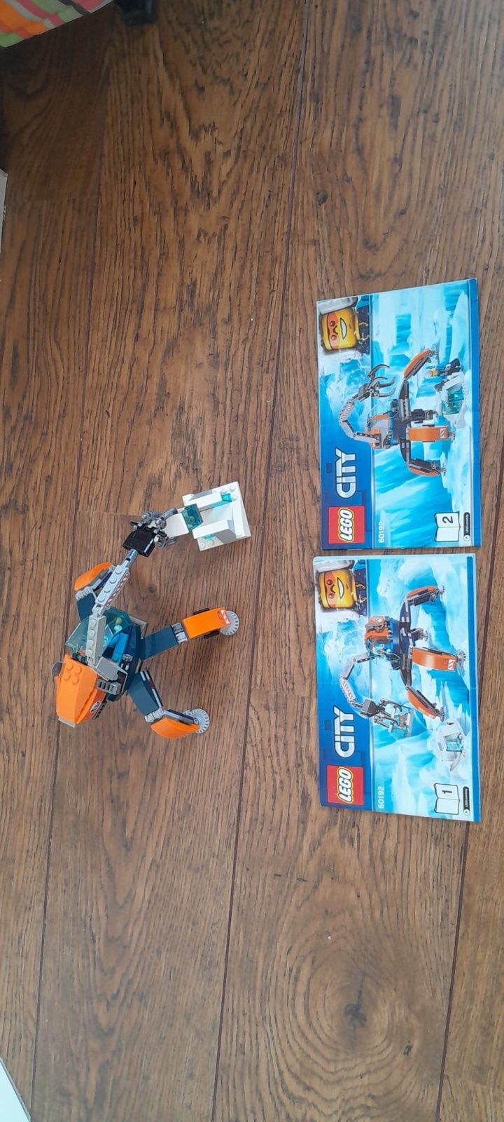 Lego City Arctic 60192 - IJskrabber (compleet), Ophalen, Gebruikt