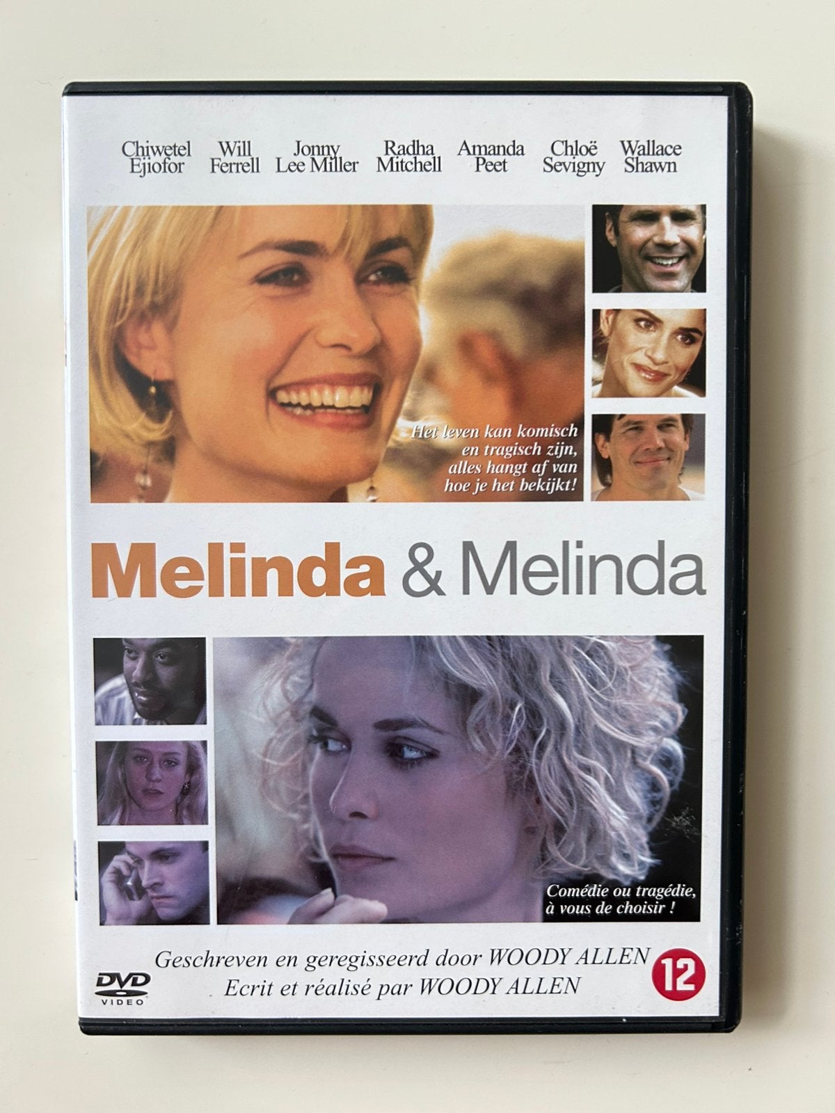 -Melinda & Melinda- regie Woody Allen, Cd's en Dvd's, Dvd's | Filmhuis, Vanaf 12 jaar, Ophalen of Verzenden, Zo goed als nieuw