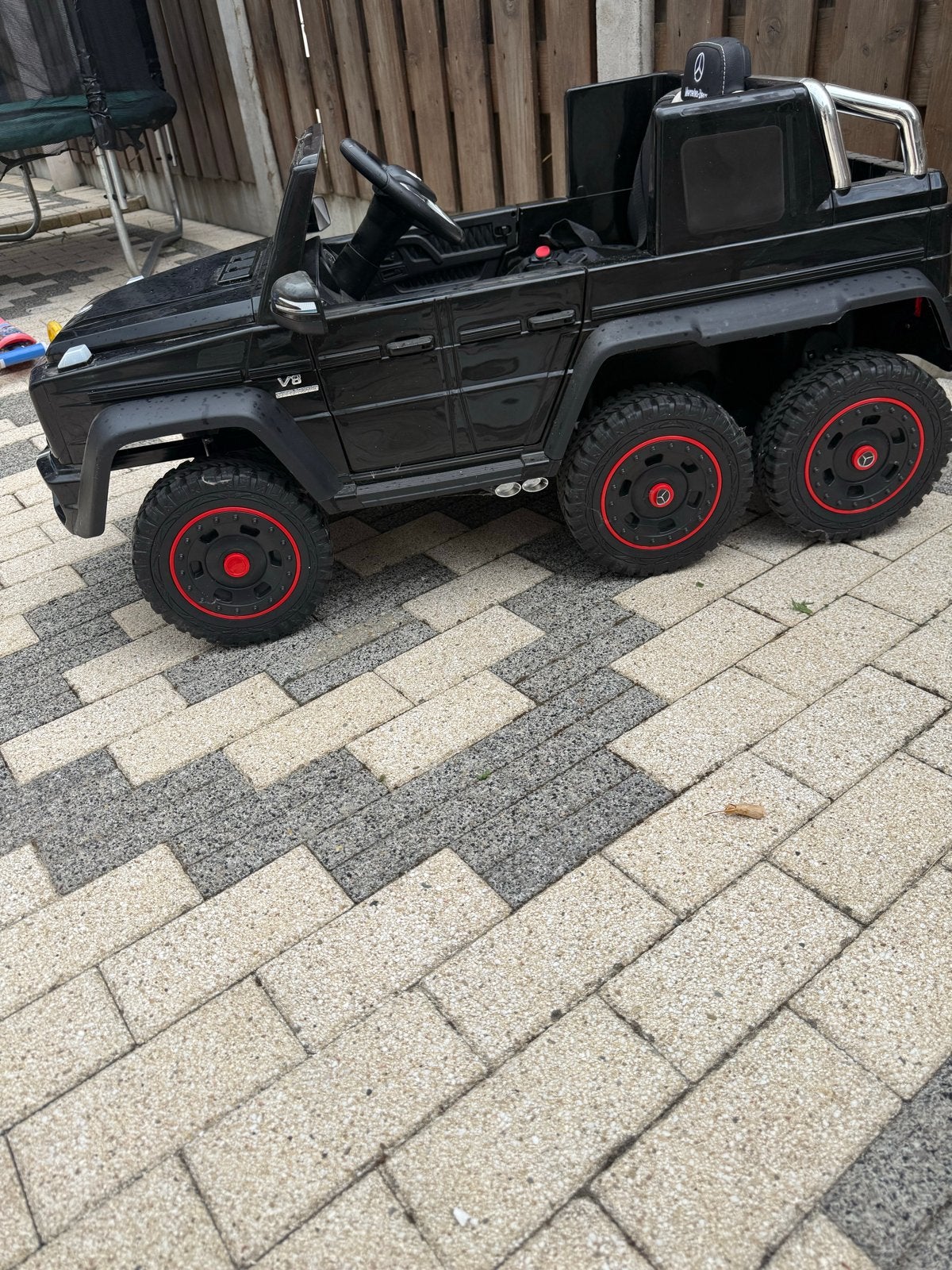 Mercedes-Benz G63 AMG 6x6 Kinderauto Elektrisch, Ophalen, Gebruikt, Afstandsbediening
