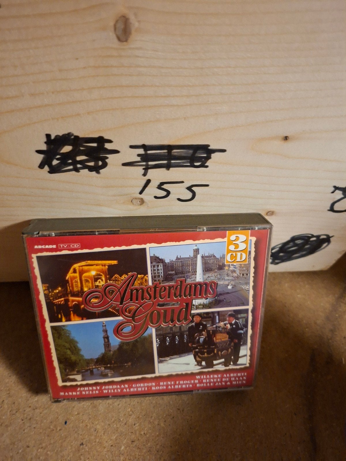 Amsterdams Goud - 3 CD Boxset met Nederlandse artiesten, Ophalen of Verzenden, Gebruikt, Levenslied of Smartlap, Boxset