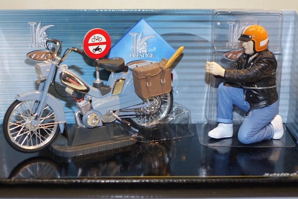 Prachtig Bromfiets schaalmodel Motobecane/Mobylette 1:10, Verzenden, Nieuw, Overige typen, Overige merken