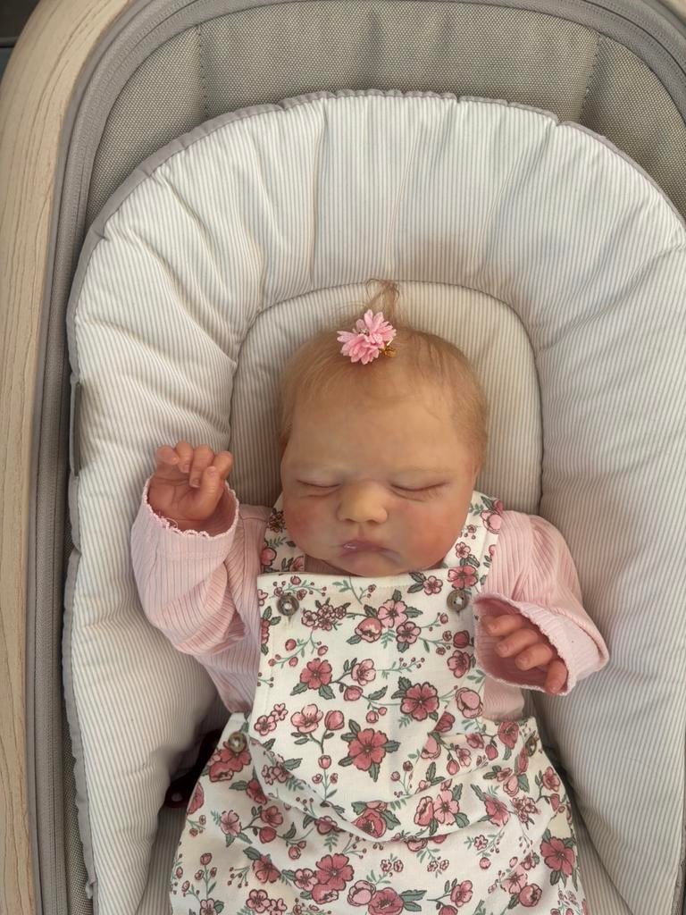 Reborn edith, Ophalen of Verzenden, Zo goed als nieuw, Pop, Levensecht of Reborn