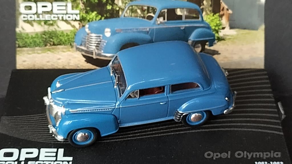 Opel Olympia 1:43 Eaglemoss Collection Pol, Overige merken, Auto, ., Ophalen of Verzenden