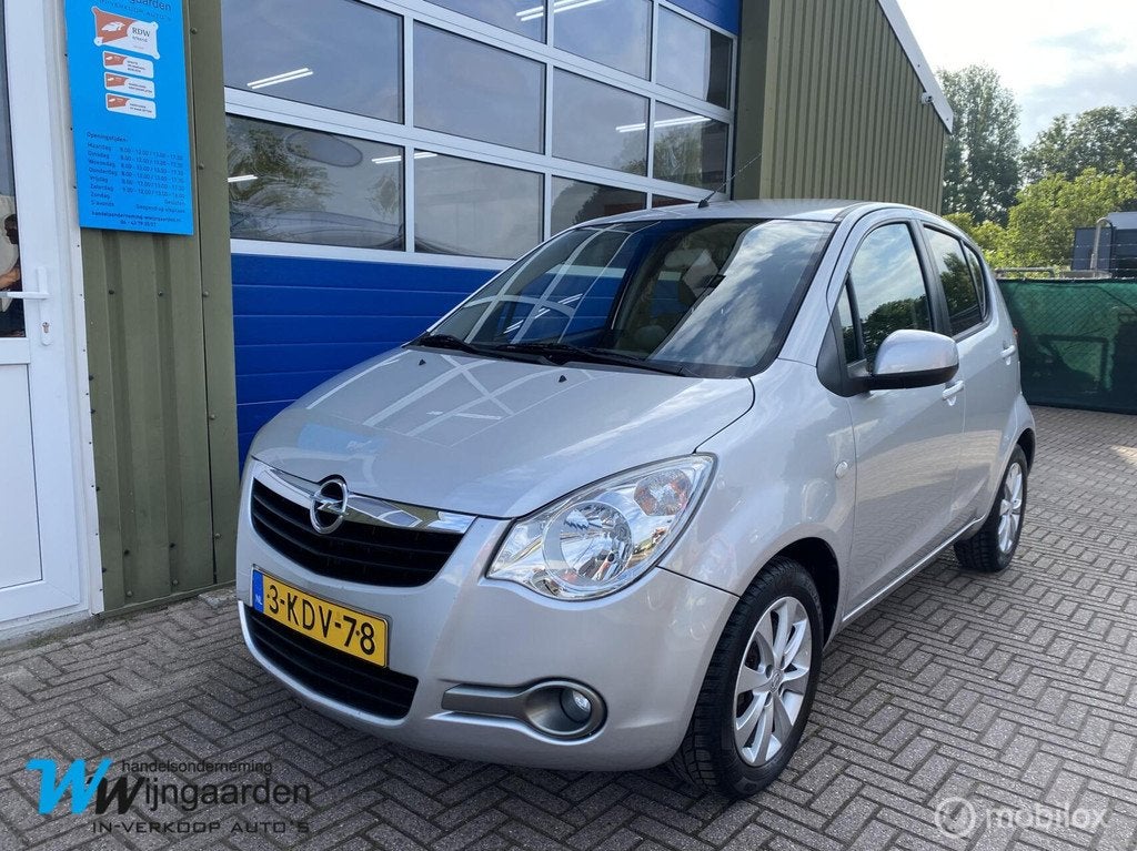 Opel Agila 1.0 Edition|Hoge zit|Iso fix|Airco|Goed onderhoud, Auto's, Opel, Voorwielaandrijving, Euro 5, Stof, Gebruikt