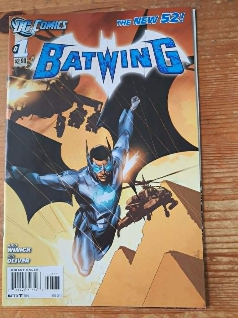 Batwing #1, Amerika, Zo goed als nieuw, Judd Winick, Ophalen