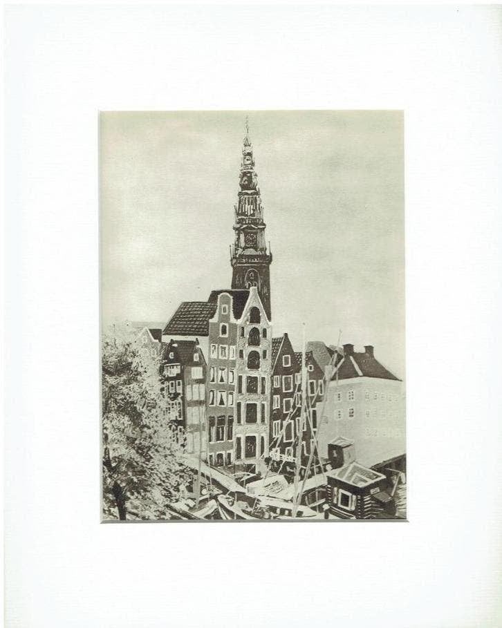 MOISE KISLING Amsterdam, Gesigneerd in de plaat, Verzenden, Lithografie