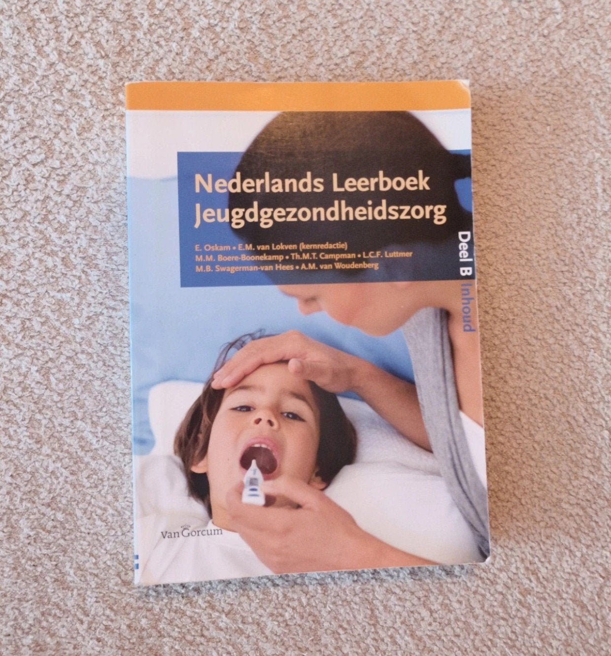 Studieboek: Nederlands Leerboek Jeugdgezondheidszorg - deel, Verzenden, Zo goed als nieuw, Esther Oskam