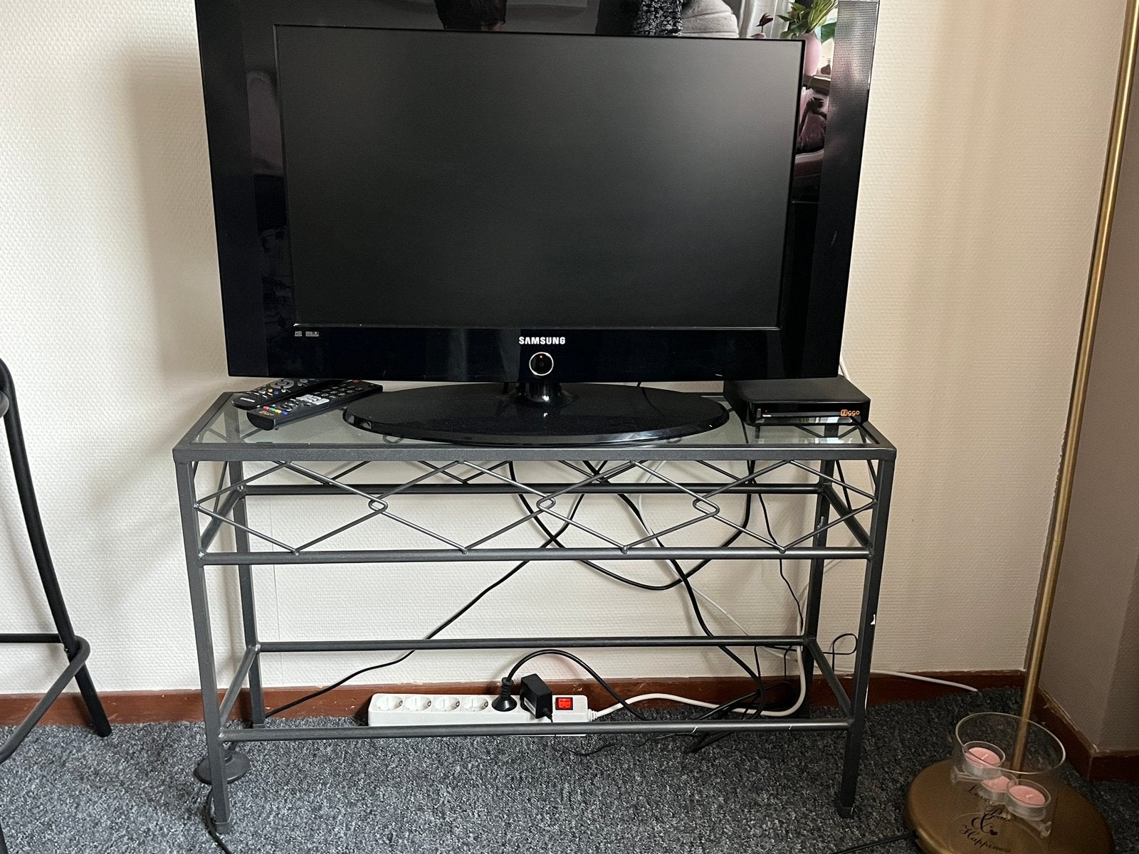 Kleine sidetable / tv meubel 23x84 cm, Ophalen, Gebruikt, 50 tot 100 cm, Minder dan 25 cm