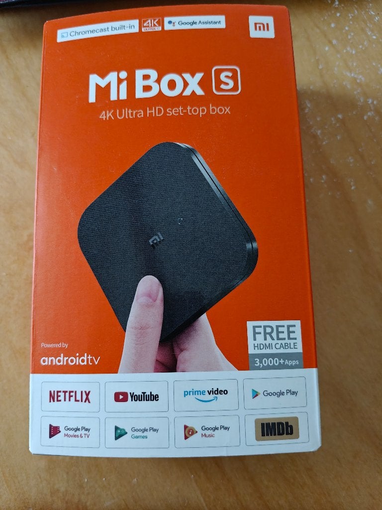 xiaomi mi box s mediaspeler, Ophalen of Verzenden, Zo goed als nieuw, HDMI
