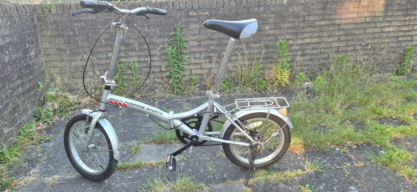 Vouwfiets, Fietsen en Brommers, Fietsen | Vouwfietsen, Ophalen, Gebruikt, 16 tot 18 inch