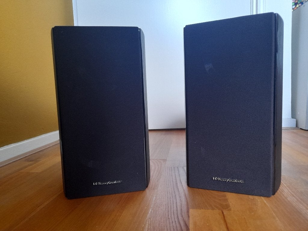 Wharfedale Diamond 10.1 speakers, Ophalen, Inclusief kabels, Wharfedale, Zo goed als nieuw