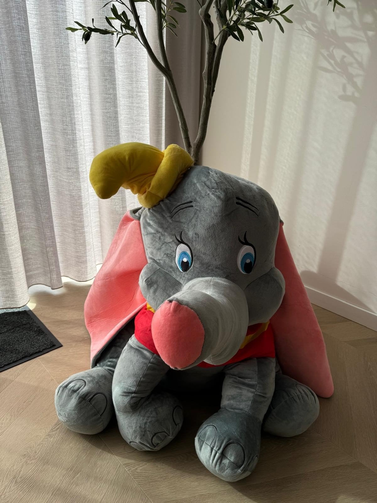 Dumbo Olifant knuffel xxl., Ophalen of Verzenden, Olifant