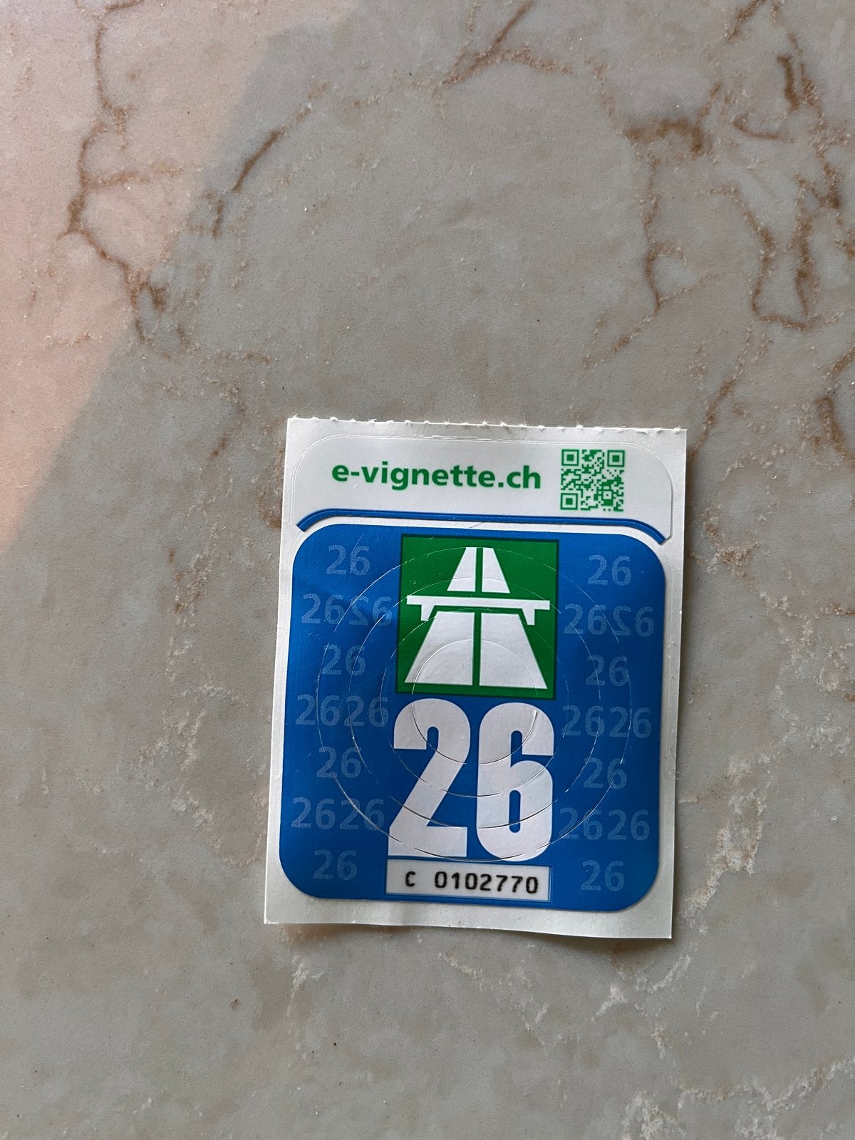 Vignet Zwitserland  2026