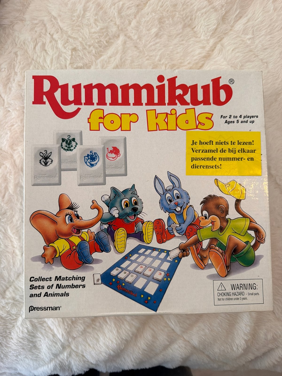 Rummikub voor Kids - Leuk en Educatief Familiespel, Drie of vier spelers, Ophalen, Gebruikt