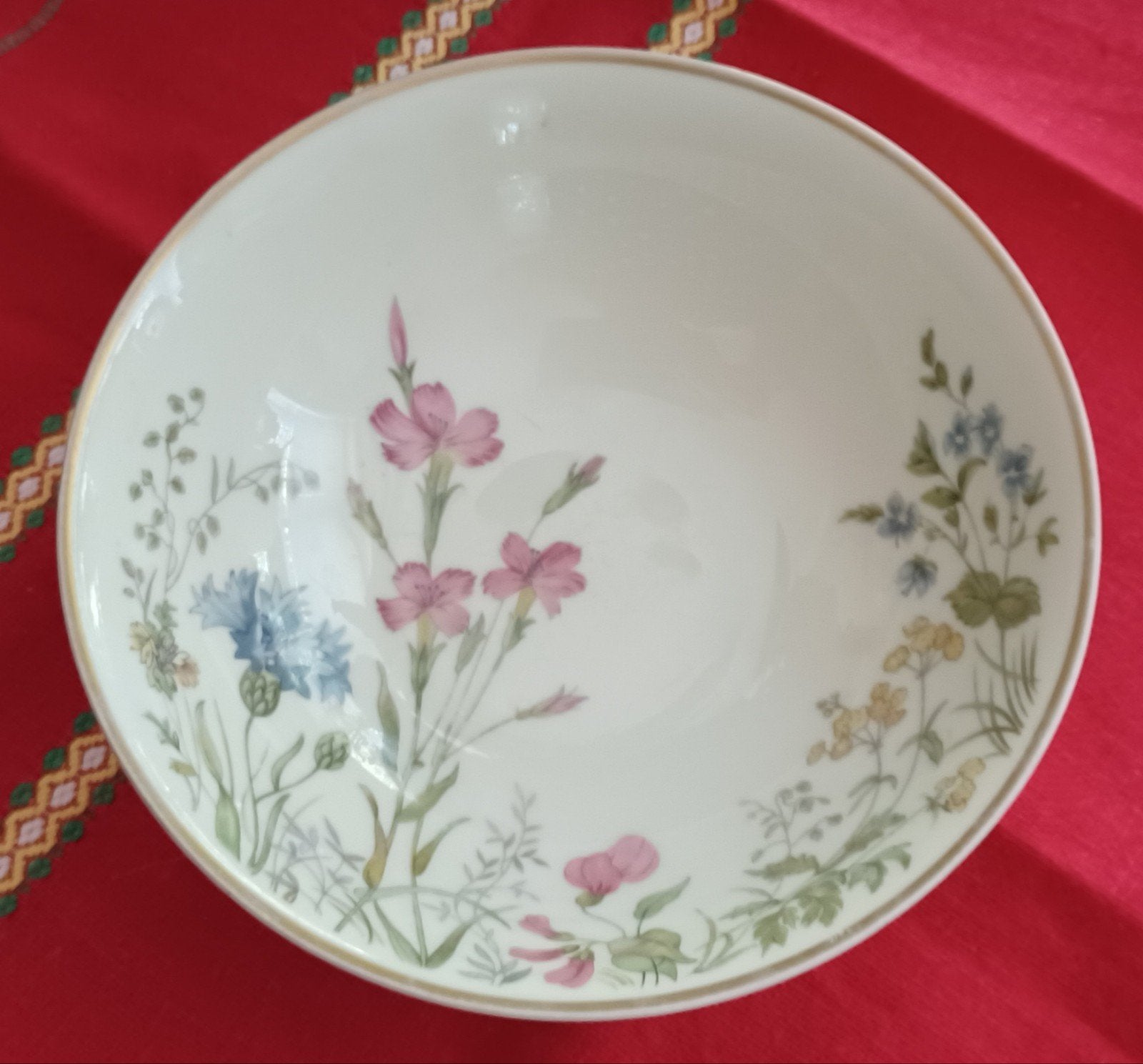 Gebloemd Krautheim schaaltje. OPHALEN., Ophalen