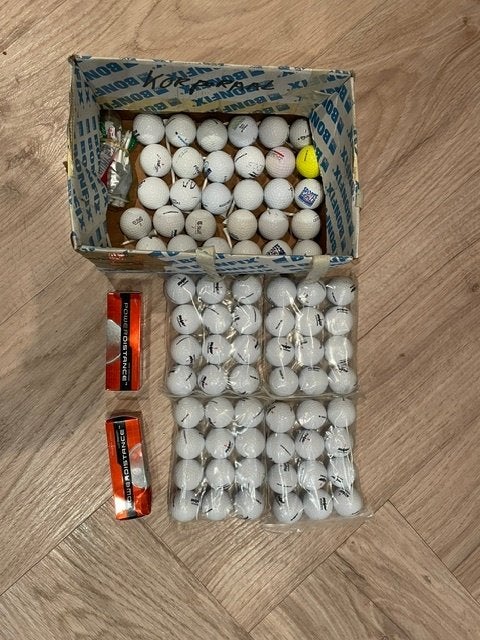 Golfballen mix (74 stuks), Ophalen of Verzenden, Zo goed als nieuw, Bal(len), Overige merken