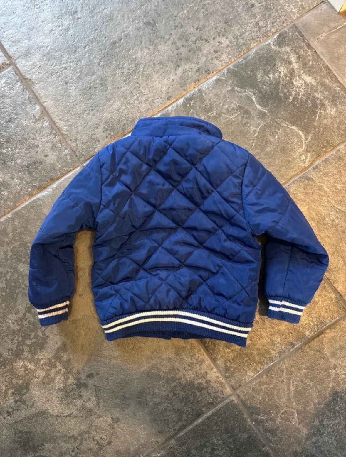 Baby Blue gewatteerde jas maat 86, Ophalen of Verzenden, Gebruikt, Jongetje of Meisje
