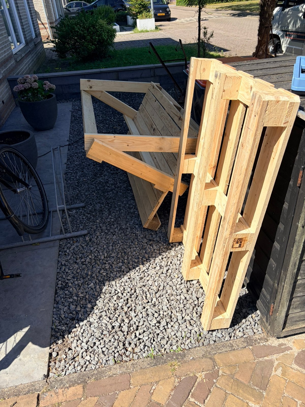 Gratis af te halen, Ophalen, Zo goed als nieuw, Pallet, Minder dan 200 cm