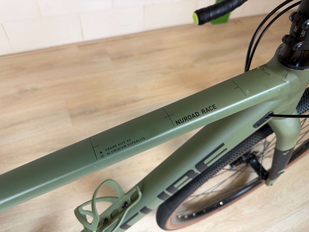 Cube Nuroad Race - Groen - Shimano GRX - XS, 28 inch, Cube, Niet ingevuld, Aluminium