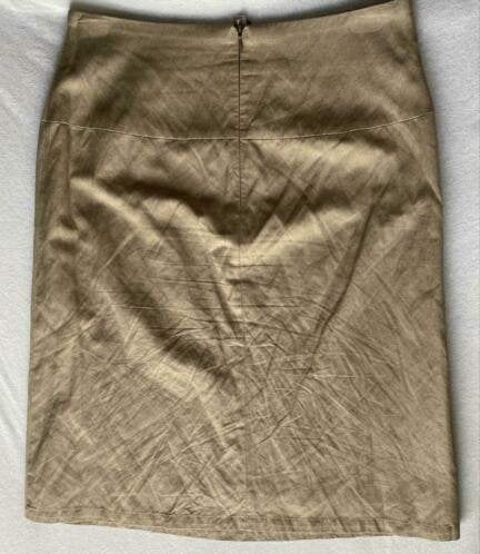 Lynde rok maat 36 [nr3], Kleding | Dames, Beige, Ophalen of Verzenden, Zo goed als nieuw, Knielengte