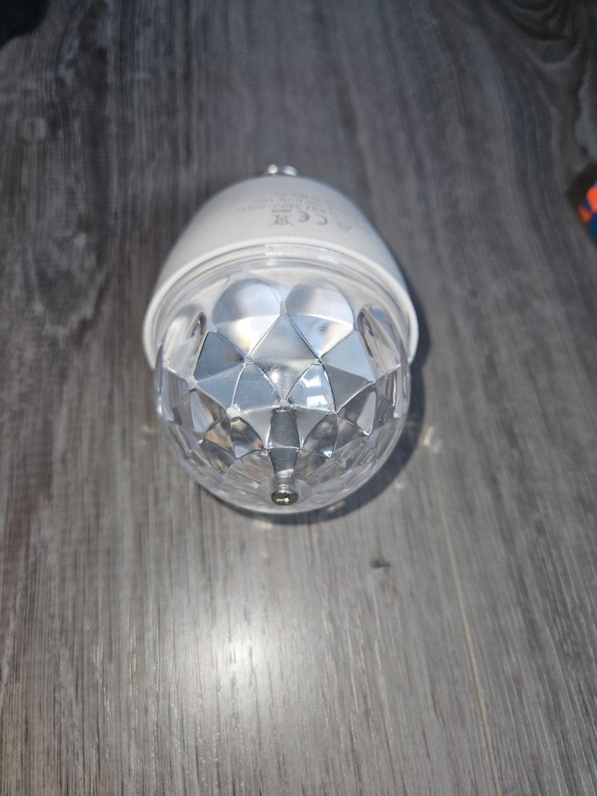 handige discolamp je draait in de lamp en disco maar, Ophalen of Verzenden, Zo goed als nieuw, Licht, Kleur