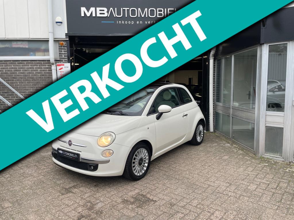 Fiat 500 1.2 Naked/Panoramadak/Airco/APK/Distr.Vervangen/lM., Auto's, Fiat, Voorwielaandrijving, Euro 5, Gebruikt, 1242 cc