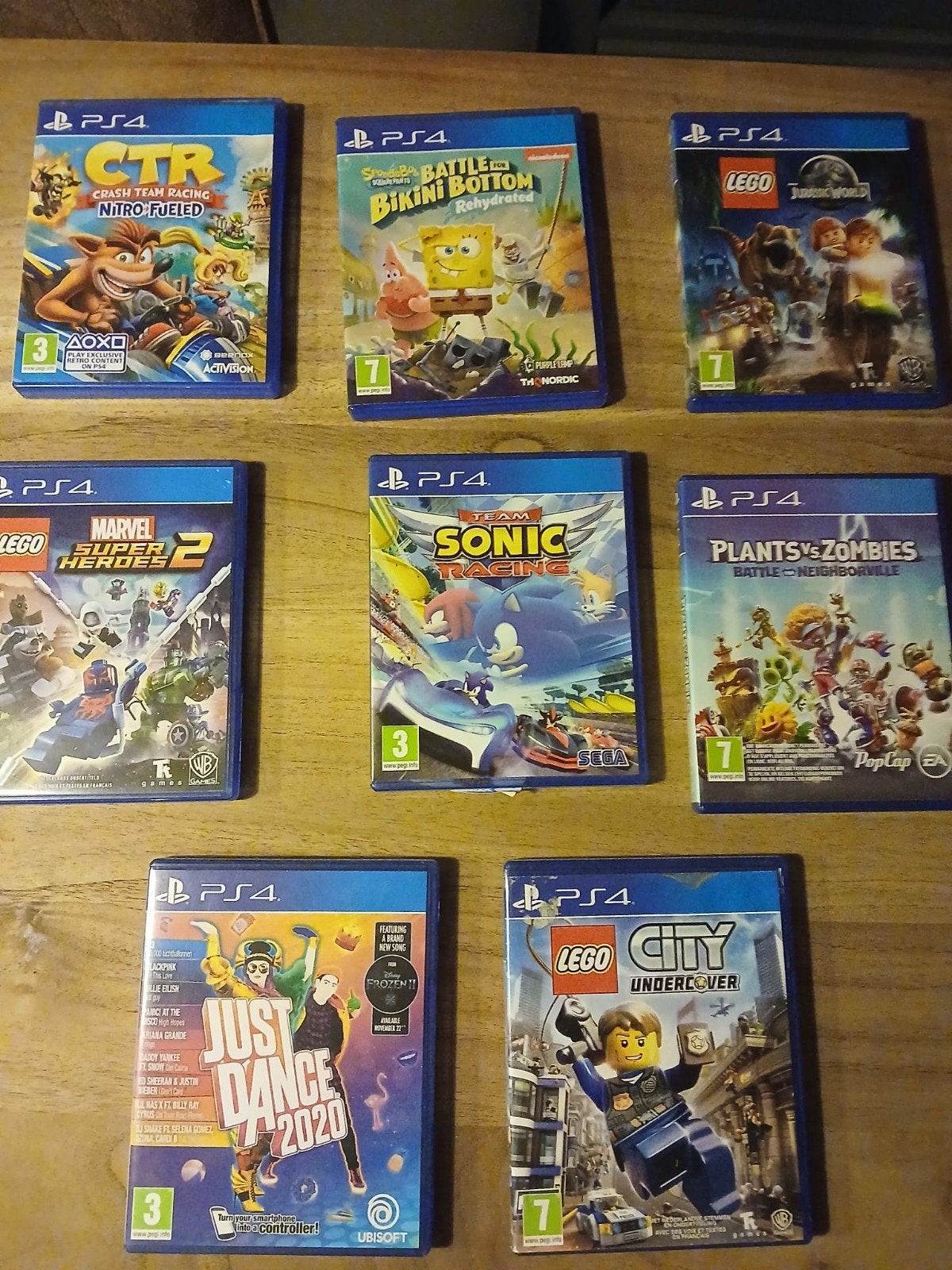 PS4 Games: Crash Team Racing, Just Dance 2020, LEGO, Sonic, Spelcomputers en Games, Games | Sony PlayStation 4, Ophalen, Gebruikt