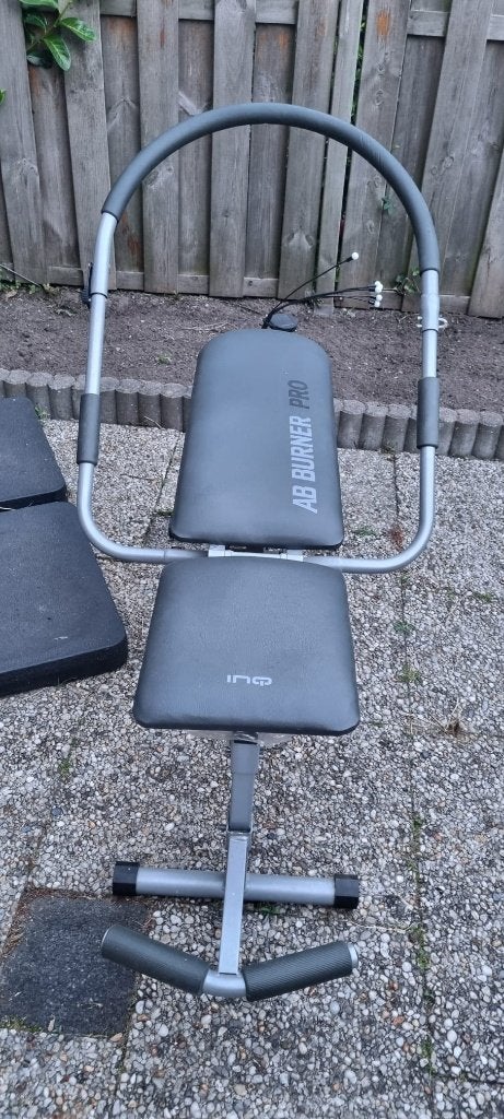 INQ AB Burner Pro buikspiertrainer, Ophalen, Gebruikt, Buik, Metaal